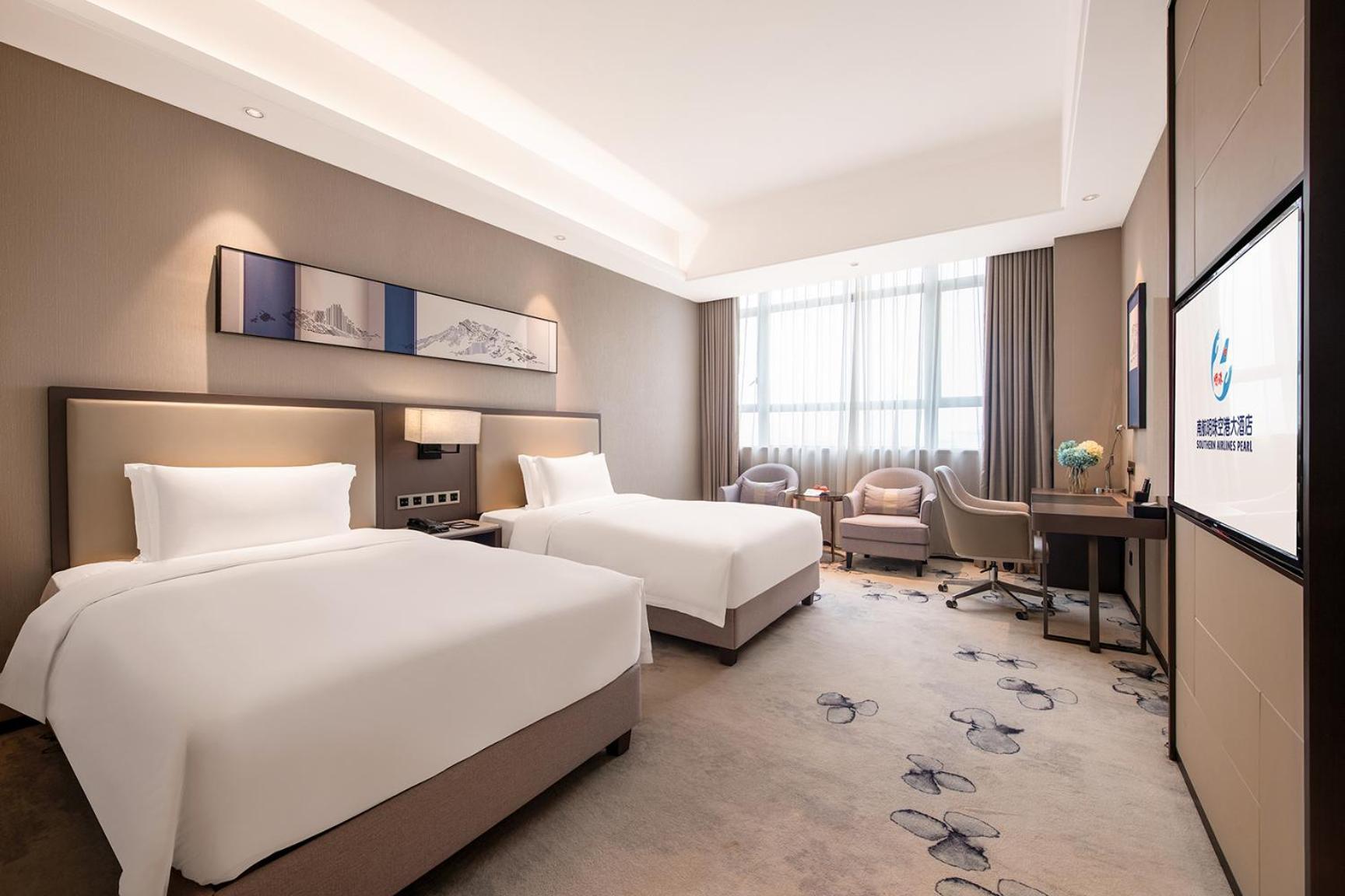 Guangzhou Southern Airlines Pearl Airport Hotel- Free Shuttle Bus To Airport Eksteriør bilde