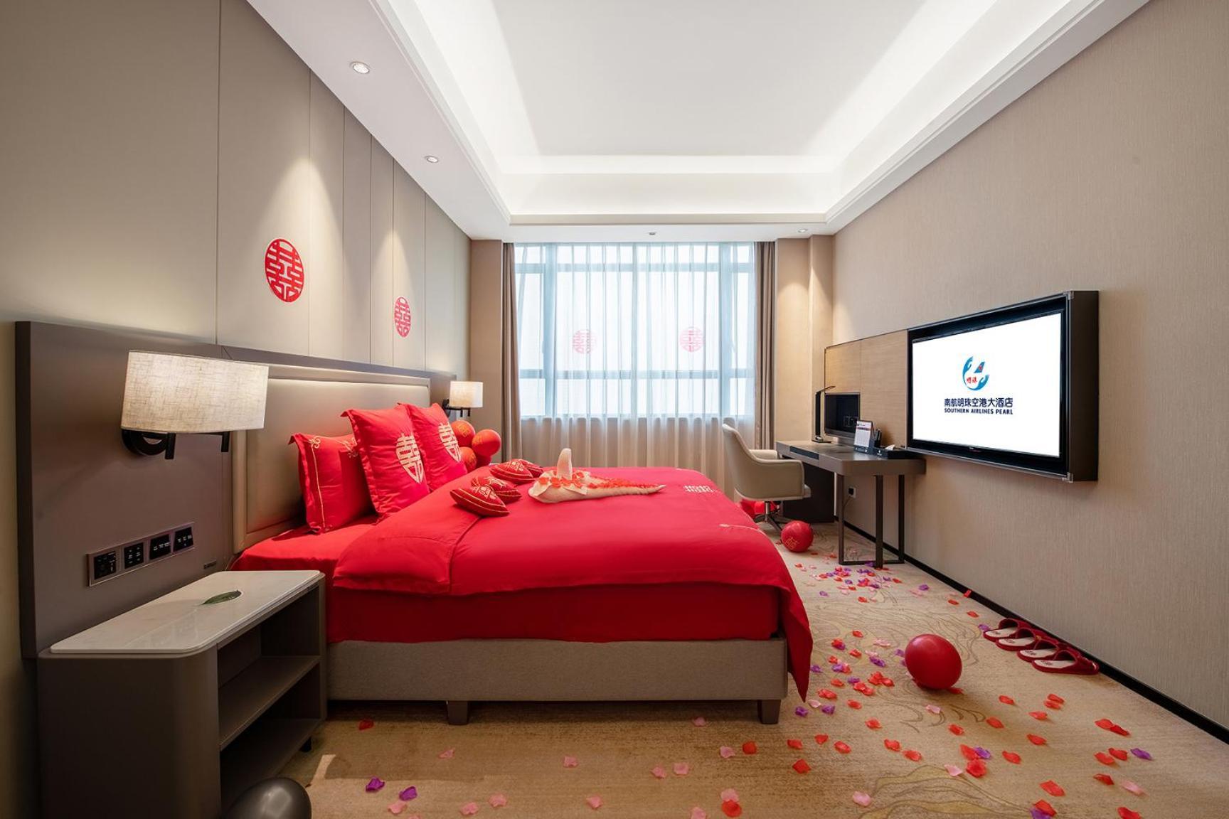 Guangzhou Southern Airlines Pearl Airport Hotel- Free Shuttle Bus To Airport Eksteriør bilde