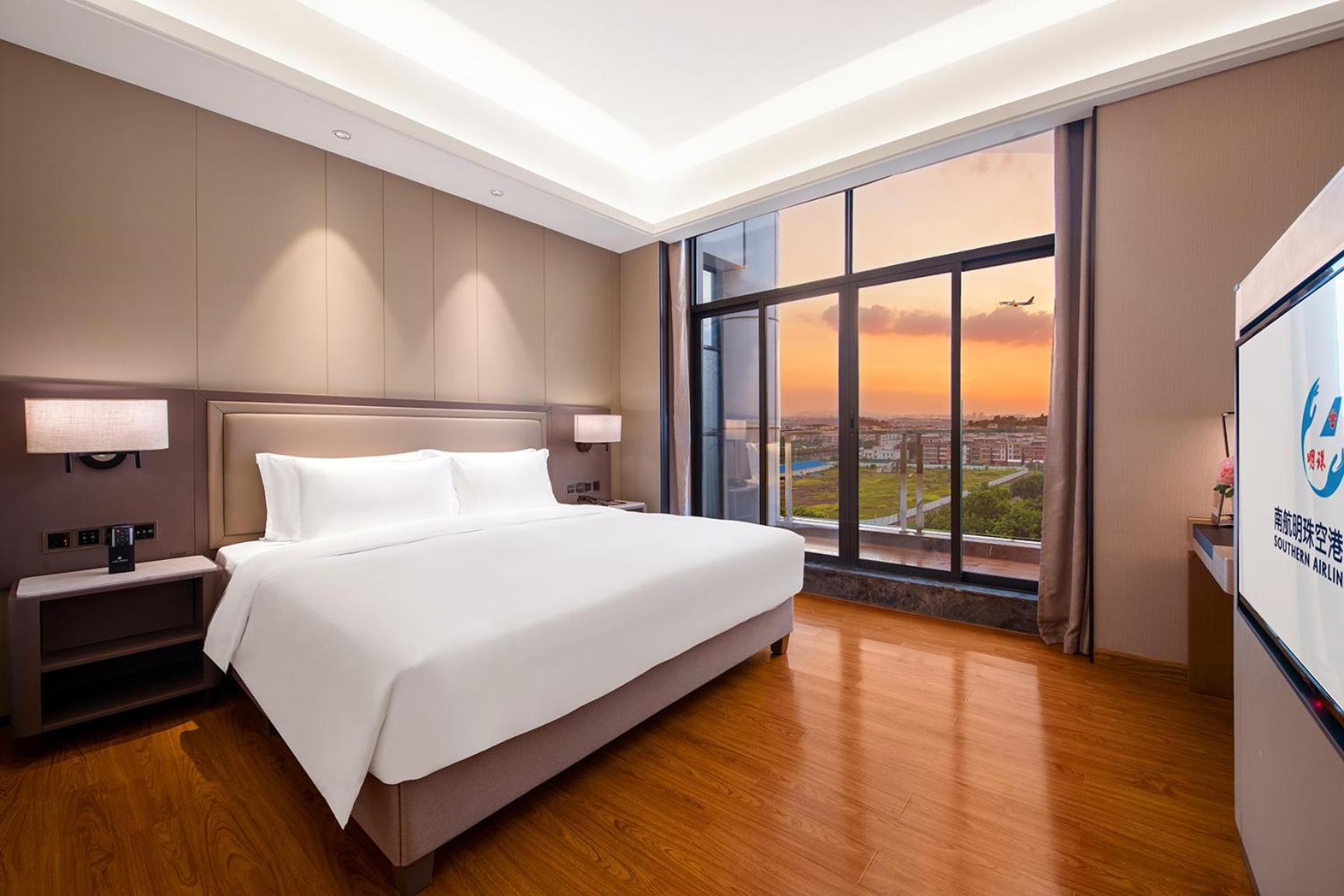 Guangzhou Southern Airlines Pearl Airport Hotel- Free Shuttle Bus To Airport Eksteriør bilde