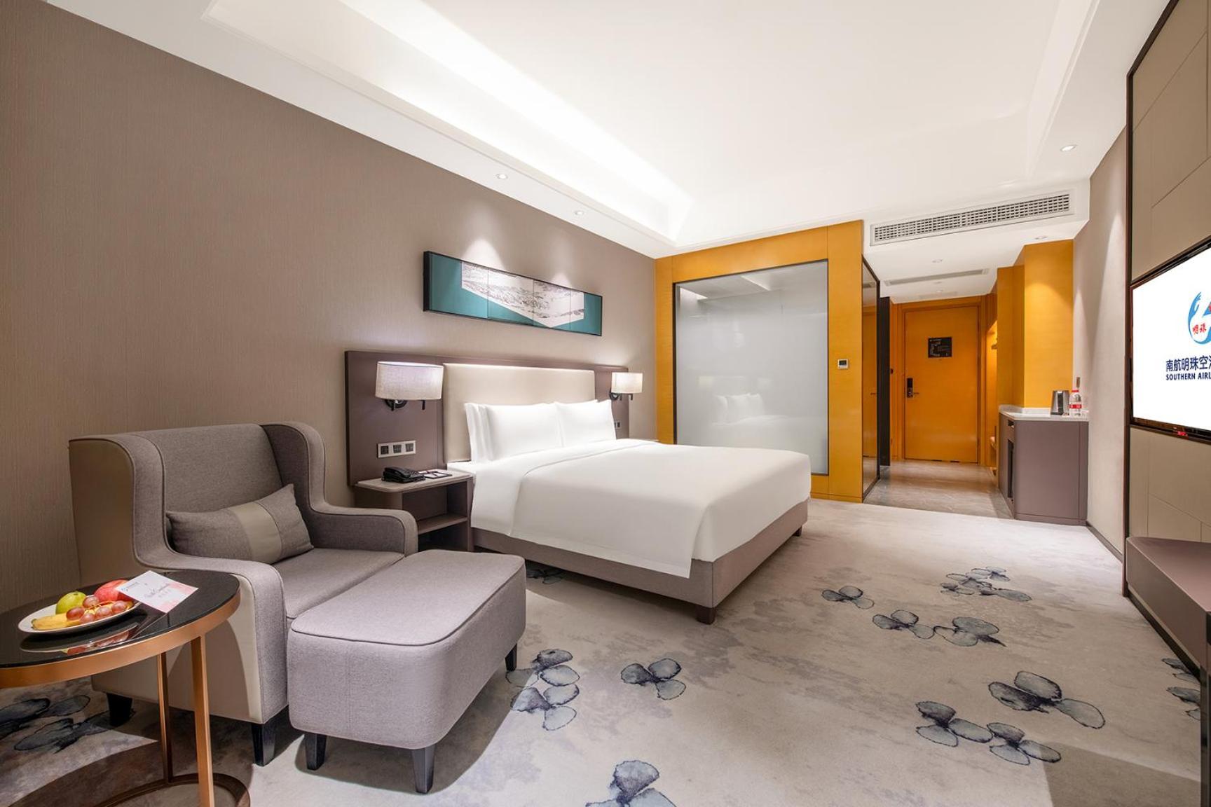Guangzhou Southern Airlines Pearl Airport Hotel- Free Shuttle Bus To Airport Eksteriør bilde