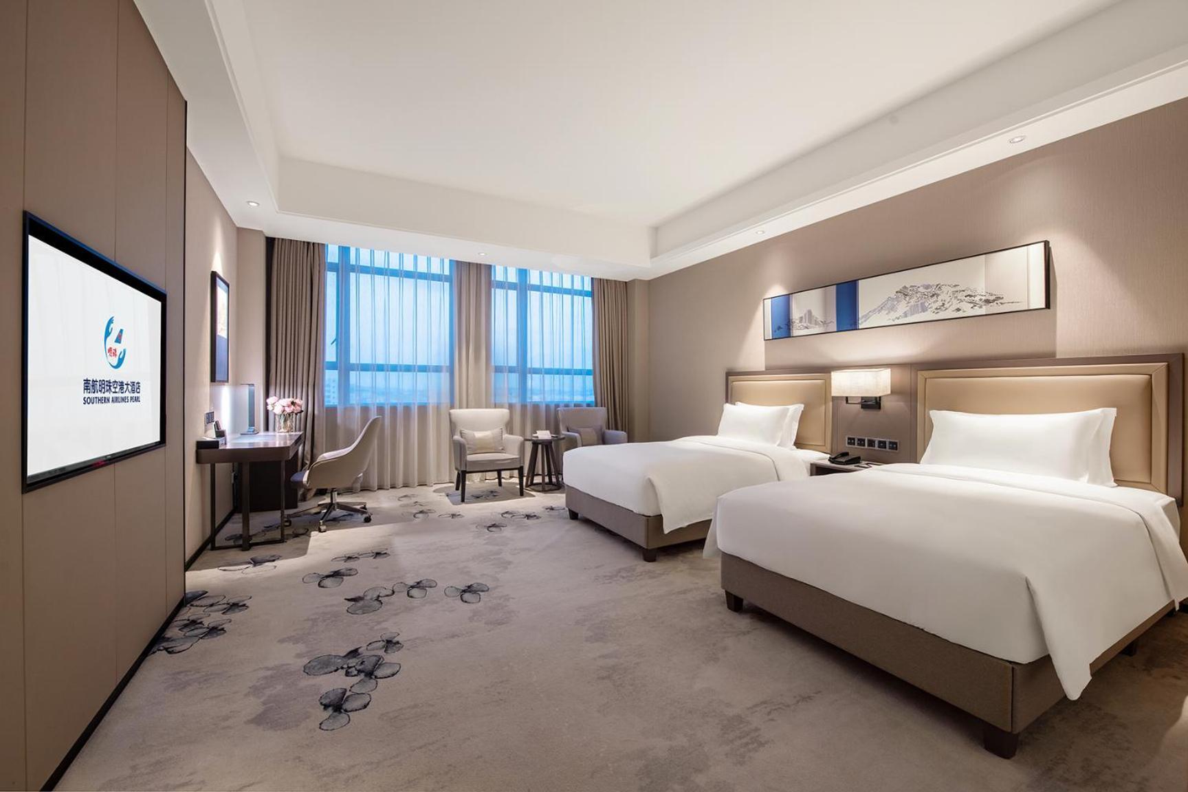 Guangzhou Southern Airlines Pearl Airport Hotel- Free Shuttle Bus To Airport Eksteriør bilde